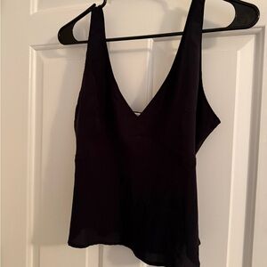 Abercrombie & Fitch Black Sleeveless Top